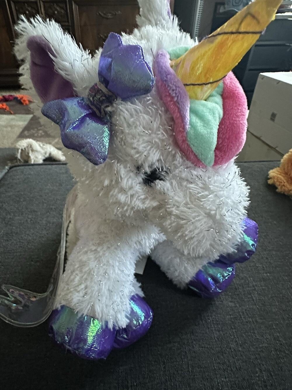 Barbie Dreamtopia Unicorn Pet Doctor Plush 10” Light Up Sounds Just Play WORKS